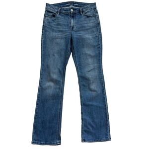 Old Navy WOW Bootcut Jeans Womens 6 Short Blue Mid-Rise Stretch Casual Western